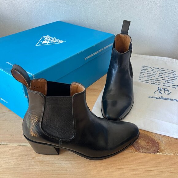 Fluevog Passage Cairo Classic Chelsea Boot - Picture 11 of 12